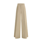 Max Mara Beige Cotton Casual Pants