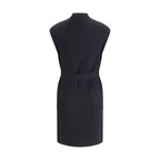 Max Mara Black Viscose Coat