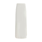 Max Mara White Viscose Long Skirt