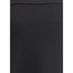 Max Mara Black Viscose Long Skirt