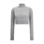 Max Mara Gray Cashmere Sweatshirt