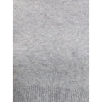 Max Mara Gray Cashmere Sweatshirt