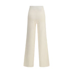Max Mara Cream Viscose Casual Pants