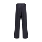 Margiela Gray Wool Casual Pants