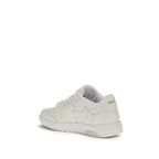 Off-White White Calf Leather Bos Taurus Low Top Sneakers