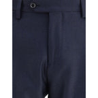 Lardini Blue Wool Two-Piece Suit