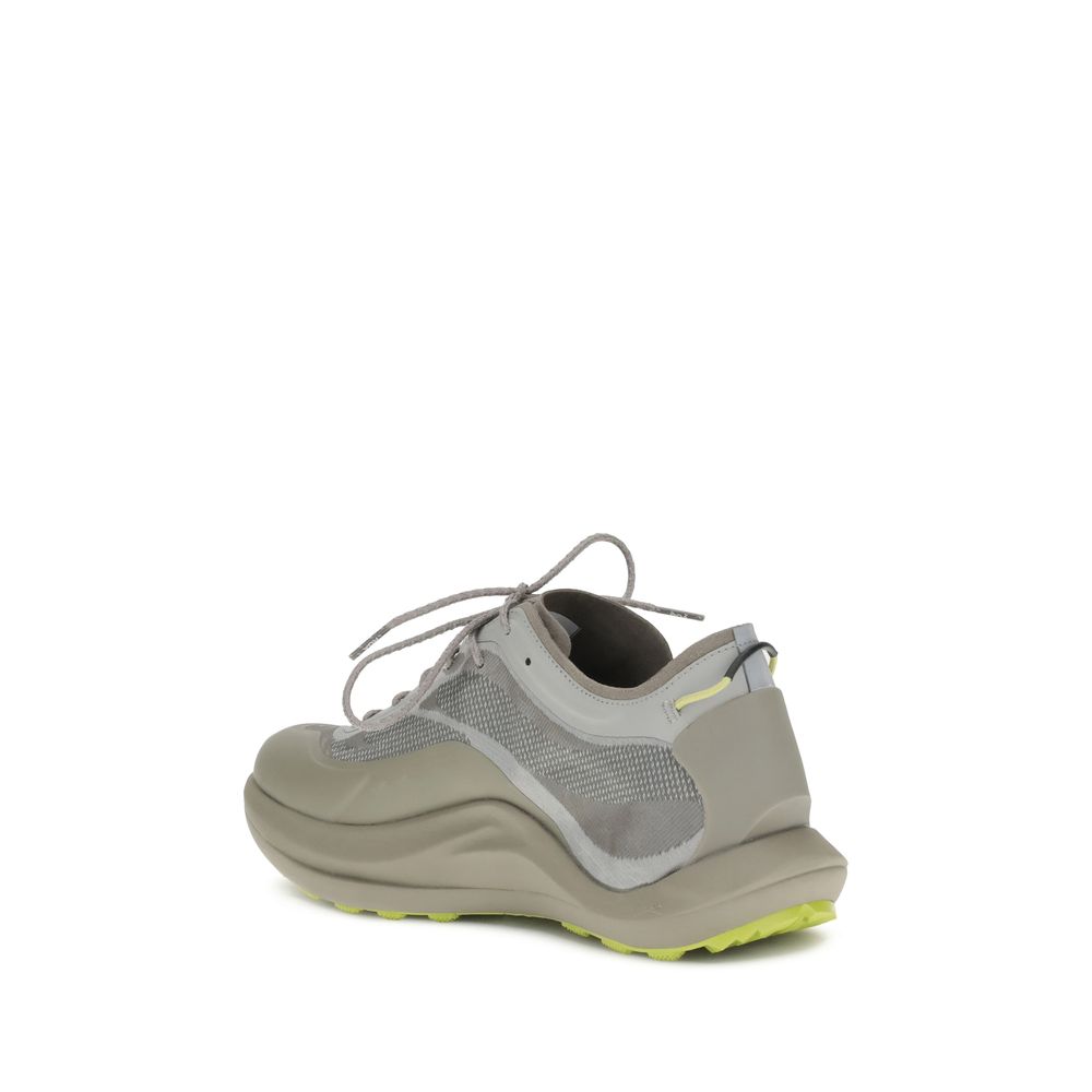 ROA Gray Fabric Athletic Sneakers