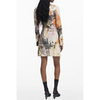 Desigual Beige Polyester Women Dress