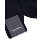 ZEGNA Navy Blue Wool Socks