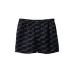 Balenciaga Black Cotton Bermuda Shorts