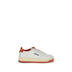 Autry White Leather Athletic Sneakers