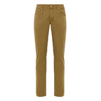 Jacob Cohen Yellow Cotton Skinny Pants