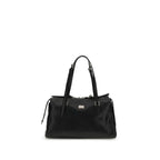Dolce & Gabbana Black Calf Leather Bos Taurus Shoulder Bag