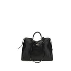 Dolce & Gabbana Black Calf Leather Bos Taurus Shoulder Bag