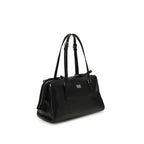 Dolce & Gabbana Black Calf Leather Bos Taurus Shoulder Bag