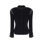 Giorgio Armani Black Silk Blazer