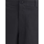 Gucci Black Cotton Casual Pants