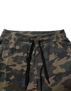 Dolce & Gabbana Multicolor Camouflage Cotton Men Jogger Pants