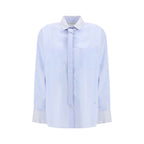 Forte_Forte Light Blue Cotton Dress Shirt