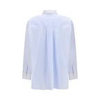 Forte_Forte Light Blue Cotton Dress Shirt