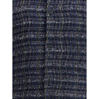 Missoni Blue Viscose Coat