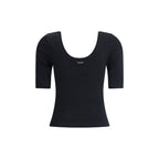 Brunello Cucinelli Black Cotton Top