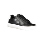 Calvin Klein Black Leather Men Sneaker