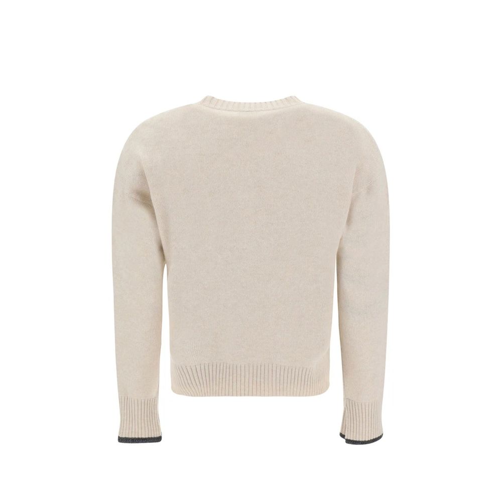Brunello Cucinelli Beige Cashmere Cashmere Sweater