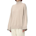 Brunello Cucinelli Beige Cashmere Cashmere Sweater