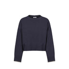 Brunello Cucinelli Blue Cashmere Cashmere Sweater