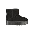 Laura Biagiotti Black Polyester Women Boot