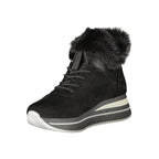 Laura Biagiotti Black Polyester Women Sneaker