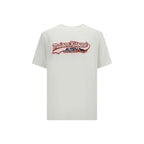 Autry White Cotton T-Shirt