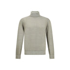Cruciani Green Wool Turtleneck
