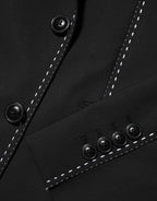 Dolce & Gabbana Black SICILIA 2 Buttons Suit Jacket Blazer