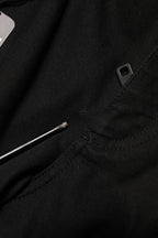 Dolce & Gabbana Black Cotton Mid Waist Skinny Men Denim Jeans