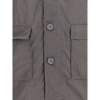 Thom Browne Brown Polyester Trench Coat