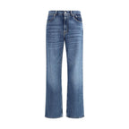 Our Legacy Blue Cotton Bootcut Jeans