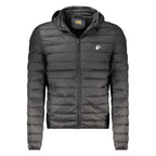 Cavalli Class Black Polyester Men Jacket