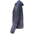 Cavalli Class Blue Polyester Men Jacket