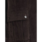 Dolce & Gabbana Brown Cotton Cargo Pants