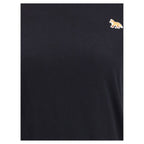 Maison Kitsuné Black Cotton T-Shirt
