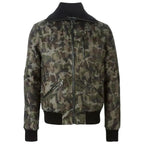 Dolce & Gabbana Army Cotton Jackets & Coat