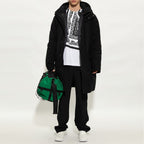 Dolce & Gabbana Black Cotton Jackets & Coat