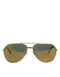 Dolce & Gabbana Gold Edition Aviator Shades Eyewear Sunglasses