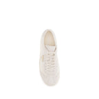 Prada Cream Polyamide Low Top Sneakers