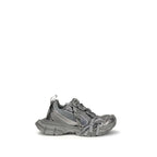 Balenciaga Gray Polyurethane Chunky Sneakers