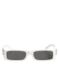 Dolce & Gabbana White Frame Re-Edition Shades Eyewear Sunglasses