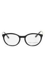 Dolce & Gabbana Black Acetate Cat Eye Frame Eyeglass Reading Glass