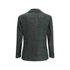 Gi Capri Green Fleece Wool Blazer